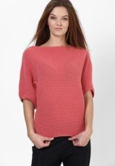 United Colors Of Benetton Pink Poncho Style Loose Style women