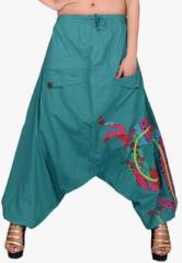 Uttam Aqua Blue Printed Salwar women