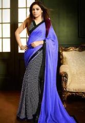 Vaishali Purple Printed Saree women