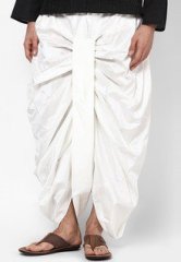 Varah Off White Dhoti men