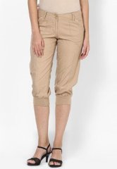 Vero Moda Khaki Capris women