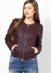 Vero Moda Purple Long Sleeve Jacket women