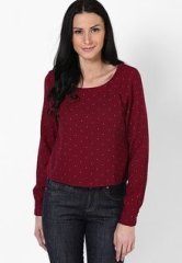 Vero Moda Purple Long Sleeve Top women