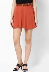 Vero Moda Rust Medium Skirt women