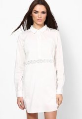 Vero Moda White Full Sleeves Tunic women