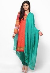 W Viscose Blend Green Dupatta women