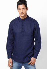 Wrangler Navy Blue Kurta men