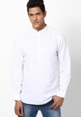 Wrangler White Kurta men