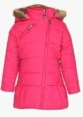 Waves Pink Winter Jackets girls