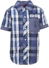 Nautica Navy Blue Casual Shirts boys