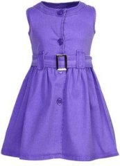 Zucchini Purple Casual Dress girls