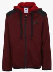 Adidas Adi Gen Fo Maroon Hoodie boys