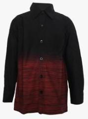 Pip & Jazz Black Casual Shirt boys