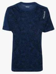 Reebok Worgrphic T Blue T Shirt boys