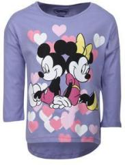 Mickey Purple Casual Top girls