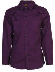 Playdate Purple Casual Shirt boys