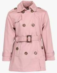 Mango Kids Pink Winter Coat girls