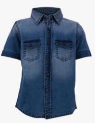 Tickles Blue Casual Shirt boys