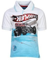 Hot Wheels Blue Polo Shirt boys