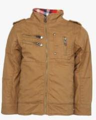 Waves Khaki Winter Jacket boys