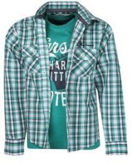 612 Ivy League Green Casual Shirt boys