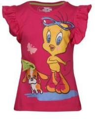 Tweety Fuchsia Casual Top girls