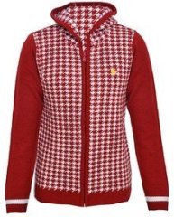 Yellow Apple Maroon Cardigan boys