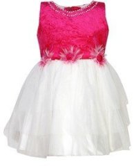 Evolve Magenta Party Dress girls