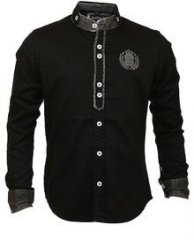 Lumberboy Black Casual Shirt boys