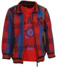 Noddy Red Casual Shirt With Waistcoat boys