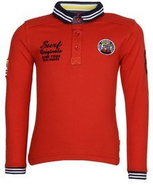 Spark Red Polo Shirt boys