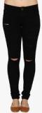 20dresses Black Mid Rise Regular Jeans Women