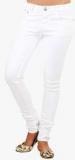 20dresses White Low Rise Slim Jeans women