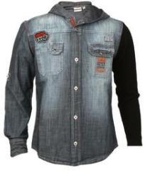 Lumberboy Dark Grey Casual Shirt boys