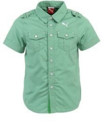 Puma Green Casual Shirt boys