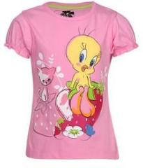 Tweety Pink Casual Top girls