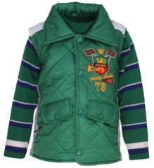 Playdate Green Winter Jacket boys