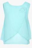 612 League Aqua Blue Casual Top girls