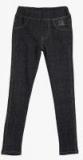 612 League Black High Rise Regular Fit Jeans Girls