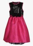 612 League Black/Pink Casual Dress Girls