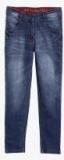 612 League Blue Regular Fit High Rise Clean Look Jeans Girls