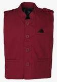 612 League Maroon Solid Winter Jacket Boys