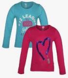 612 League Multicoloured Value Packs Tops girls