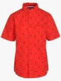 612 League Red Casual Shirt boys