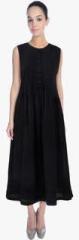 Miss Nightingale Black Embroidered Sleepdress women