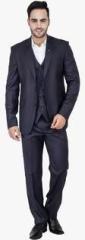 Bluethreads Grey Solid Suit men