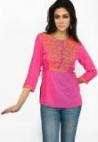 9rasa Fuchsia Printed Tunic women