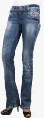 Blacksoul Blue Regular Jeans women