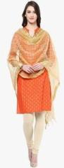 Dupatta Bazaar Golden Solid Dupatta women