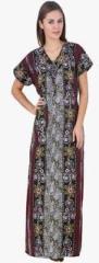 Masha Multicoloured Printed Gown women